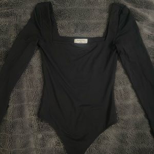 Babaton contour square neck bodysuit